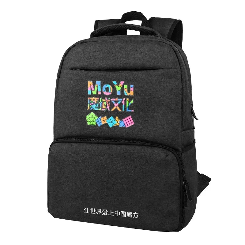 [PiCube] MoYu Backpack Bag Black Professional Bags for Magic Puzzle Cube 2x2 3x3x3 4x4 5x5 6x6 7x7 8x8 9x9 All Layer Toy Sets