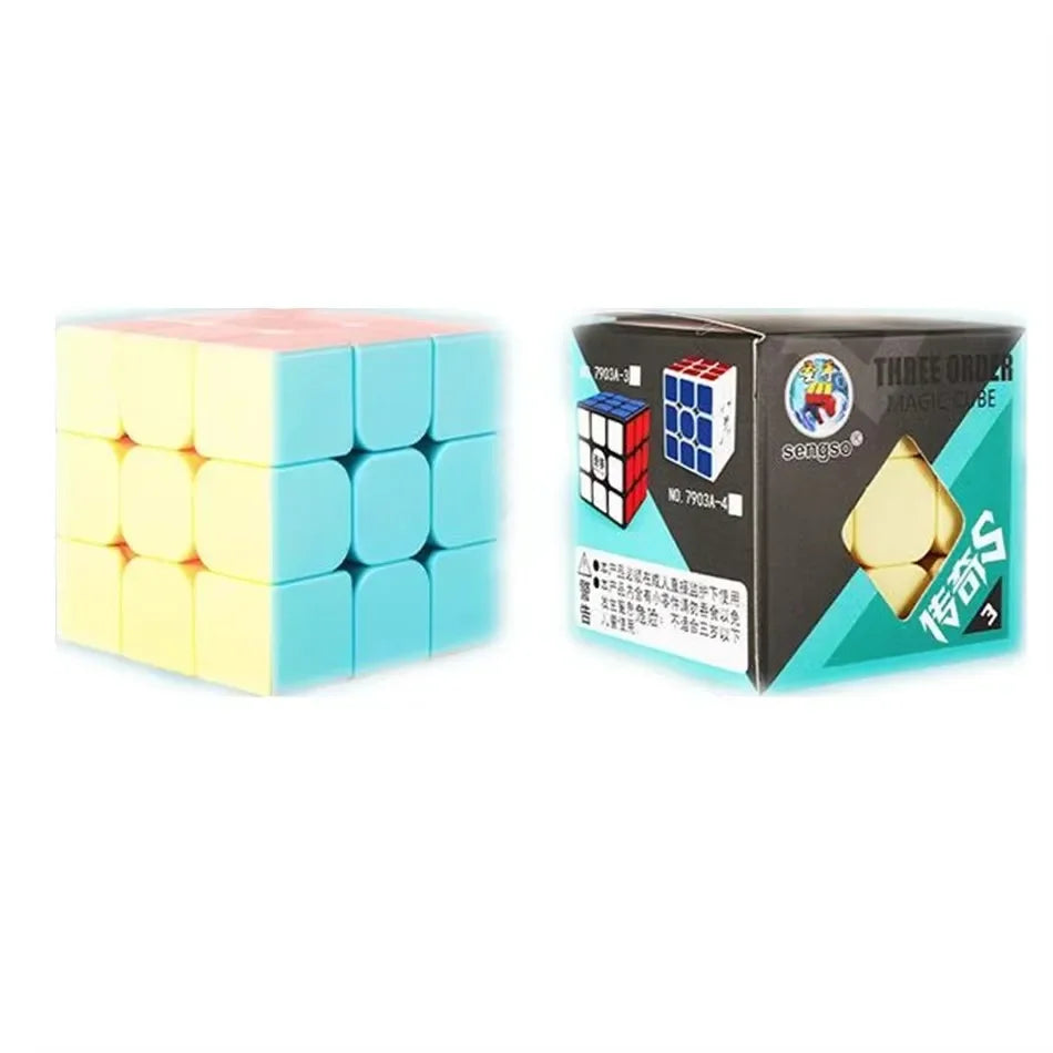 [JudyCube] Shengshou Legend S 3x3x3 Balck Magic Cube Professional Speed Cubes Sengso 3x3 Cubo Magico Puzzle