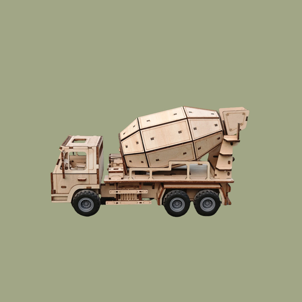 3D Wooden Jigsaw Airship Model Kit For Adult Model Building Kit Brain Sharp Turn For Adult Building Handmade Craft Machinery
