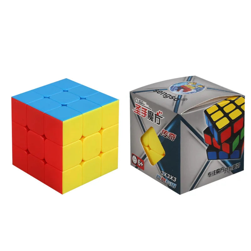 [JudyCube] Shengshou Legend S 3x3x3 Balck Magic Cube Professional Speed Cubes Sengso 3x3 Cubo Magico Puzzle