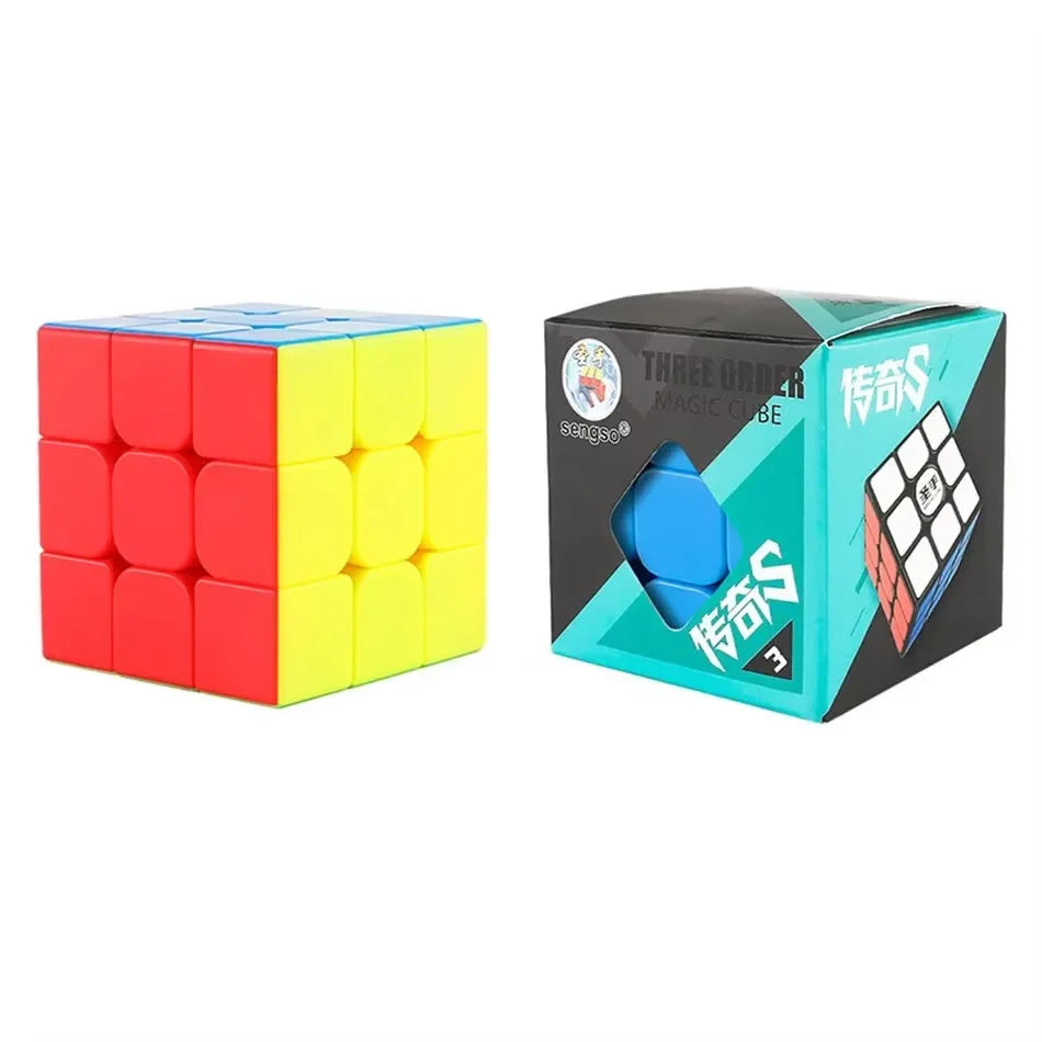 [JudyCube] Shengshou Legend S 3x3x3 Balck Magic Cube Professional Speed Cubes Sengso 3x3 Cubo Magico Puzzle
